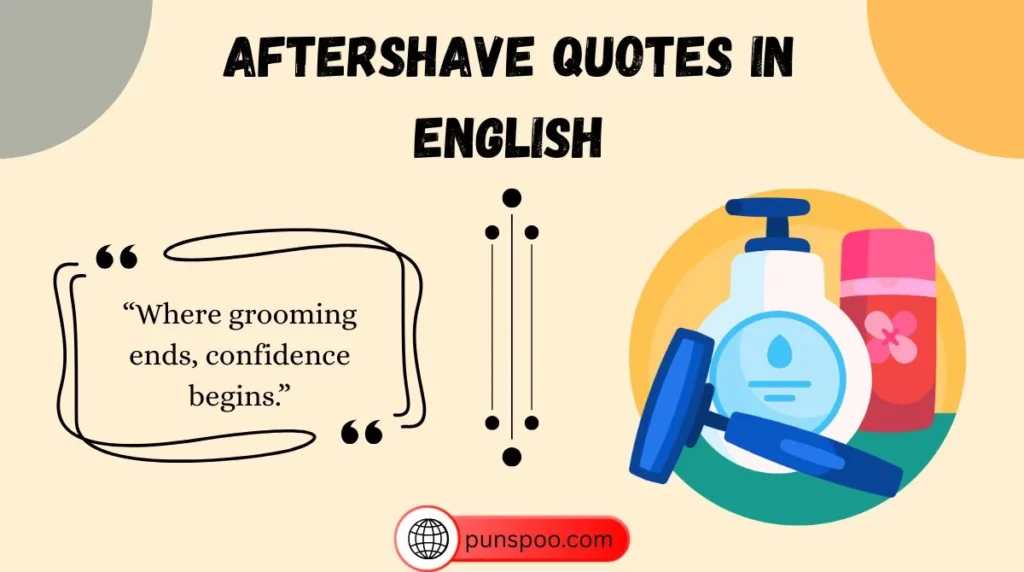 Aftershave Quotes in English