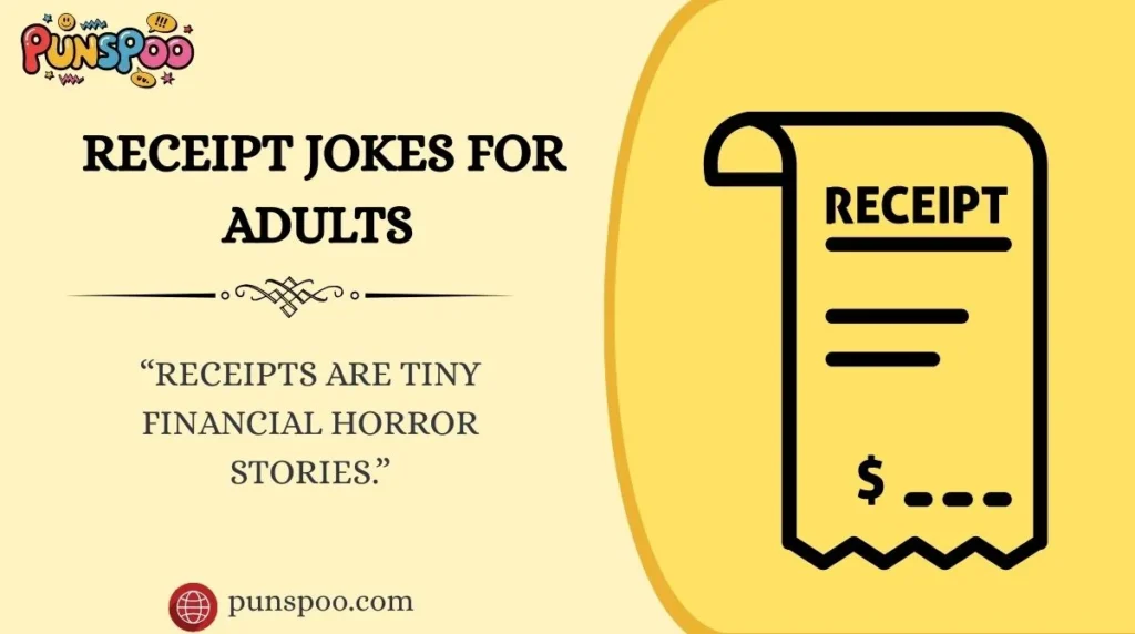 Receipt Jokes for Adults
