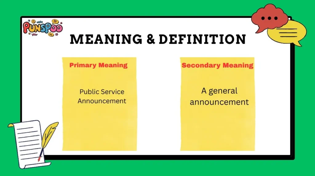 Meaning & Definition