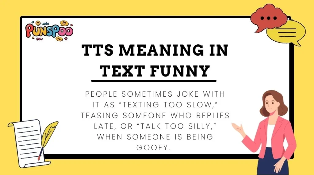 TTS Meaning in Text Funny