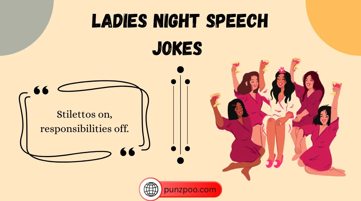 Ladies Night Speech Jokes