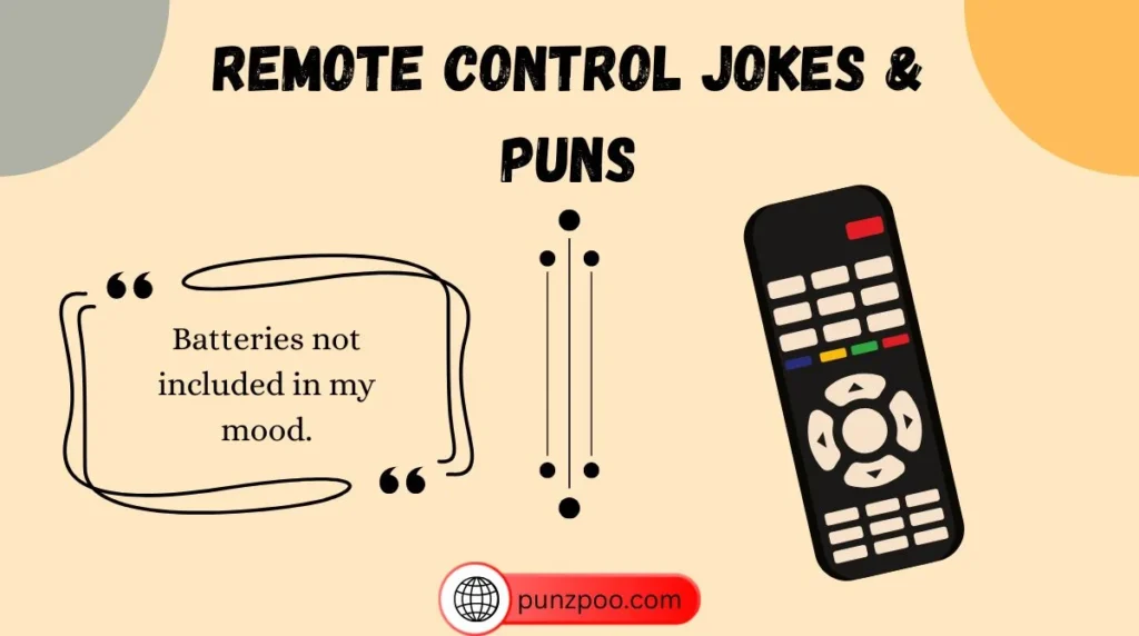 Remote Control Jokes & Puns