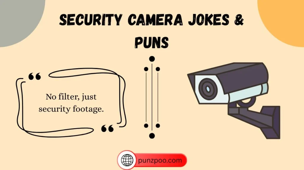 Security Camera Jokes & Puns