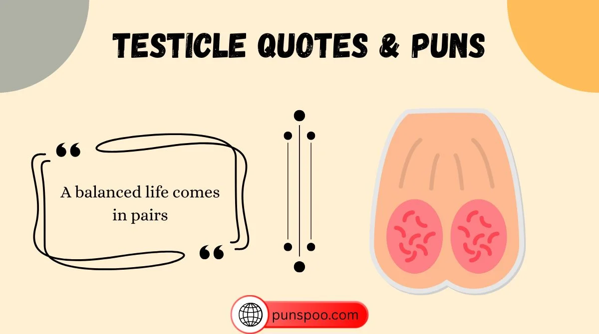 Testicle Quotes & Puns