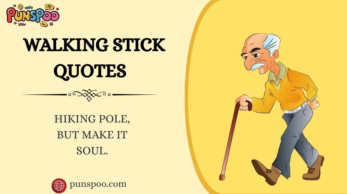Walking Stick Quotes