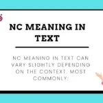 NC Meaning in Text