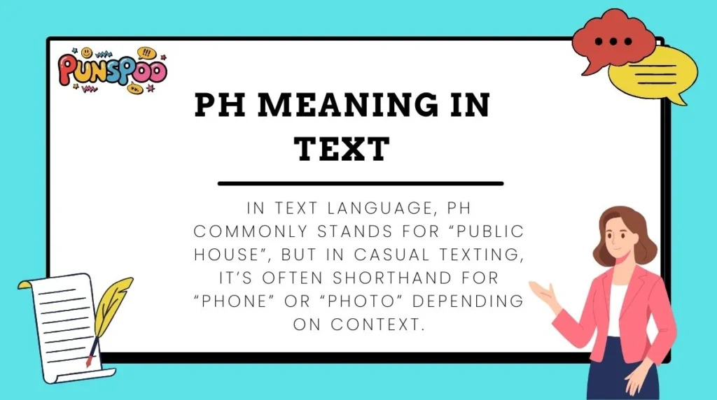PH Meaning in Text