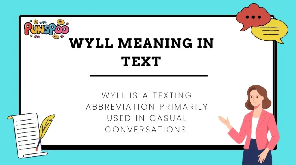 WYLL Meaning in Text